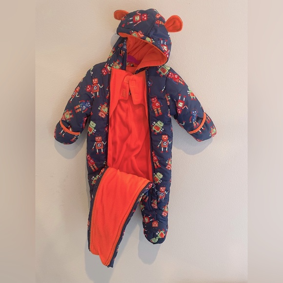 Robot Snowsuit 6-9 Months (Wippette) - Picture 2 of 3